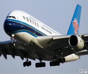 Puzzle China Southern Airlines είναι ο μεγαλύτερος κινεζική aerolina